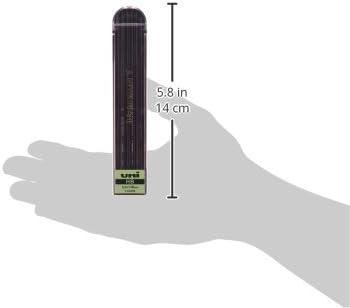 Uni Drop Holder Type Pencil Lead, 2.0mm, HB (ULNHB)...