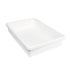 TrippNT 50424 White Polystyrene Plastic Drawer Organizer, 1 Pocket: 14" Width x 3" Height x 10" Depth...