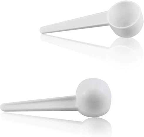 Twdrer 40PCS 15ml/15cc Food Grade Plastic Tablespoon Measuring Spoons,Coffee Scoops Tablespoon with Long Handle for Measuring Coffee,Grains,Protei...