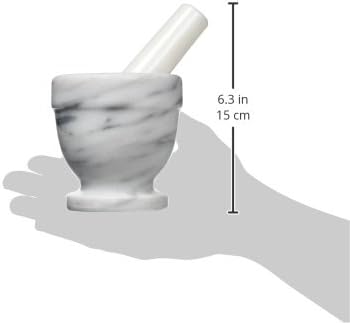 Norpro Marble Mortar, Pestle (Colors May Vary)...