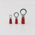 100PCS Insulated Ring Terminal Connectors for 22-16 Gauge AWG Wire, Crimp Terminals Electrical Connectors Spade Terminals for Car Boat Marine Audi...