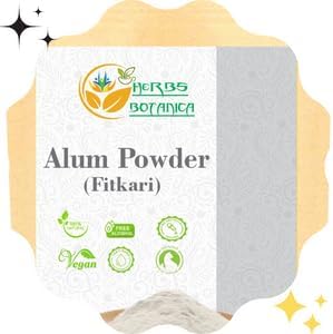 Alum Powder phitkari Granulated Potassium Alumbre Potassium Alum Fitkari Fatkari Alum Powder Cruelty Free Nothing Added 5.30 oz...