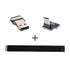 NFHK Up Angled USB 2.0 Type-A Male to Micro USB 5Pin Male Data Flat Slim FPC Cable for FPV & Disk & Phone 50CM...