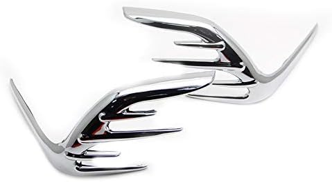 Motorcycle Chrome Motorcycle Passenger Speaker Outer Trim for Goldwing GL1800 2006-2015...