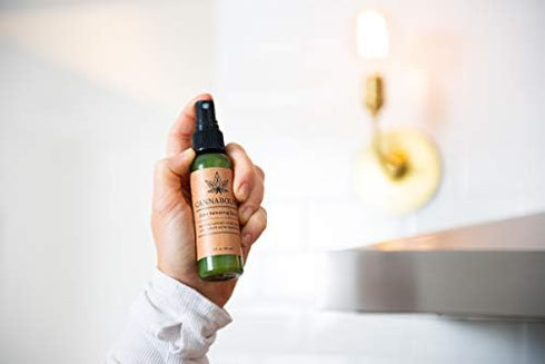 Cannabolish Wintergreen Smoke Odor Removing Spray and Air Freshener, 2 fl. oz. Travel Size...