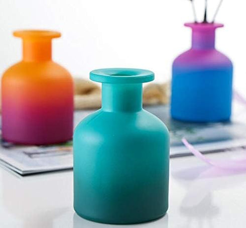 1Pcs 150ml/5oz Empty Refillable Glass Aromatherapy Diffuser Bottle Fragrance Storage Container Dispenser Jars Pots Vials Case DIY Tool Accessories...