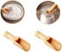 Czl Meco 6 PCS Mini Wooden Spoon Wooden Kitchen Spoon Mini Bath Salt Spoon For Candy Spices Parties Bath Salts Essential...