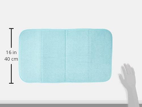 All-Clad Premium Reversible Dish Drying Mat for Kitchen: 16" x 28" Ultra-Absorbent, Long-Lasting, No Condensation, and Oversized for Large Pots an...