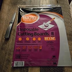 Disposable Cutting Borad Sheets - 11"x14" Flexbile Plastic Mats (8 Pack)...
