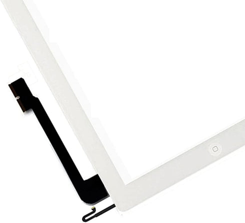 Touch Screen Digitizer Replacement for White iPad 4 4th Generation A1458 A1459 A1460 Glass Assembly Repair Kit with Frame Bezel,Tools....