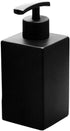 1Pc Matte Black Soap Dispenser, Stainless Steel Bathroom Hand Soap Pump Dispenser Refillable Countertop Lotion Bottle for Kitchen and Bathroom 12o...