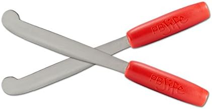 PB-JIFE! The Ultimate PB knife. Stir, scrape, and clean the BIG Jars (Red, 2)...