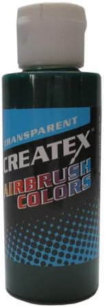 Createx Brite Blue, Airbrush Paint, Transparent, 2 oz (5106-2), 2 Ounces...