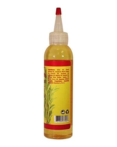 SuperGrow Hair and Scalp Oil 4oz-SuperGro Hair & Scalp Oil for Nourishing, Moisturizing, Shining, Lightweight Oil Blend for Dry Scalp...