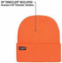 Hot Shot Men’s Thinsulate Acrylic Cuff Knit Hat – Blaze Orange Outdoor Hunting Camouflage...