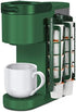 STORAGENIE Coffee Pod Holder for Keurig, Wall Mount Side Mount K Cup Storage, Perfect for Small Counters (2 Pack/for 10 Pods, EverGreen)...