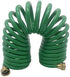 PVC Hose Recoil Hose Garden Hose EVA Curly Water Hose with Brass Connectors Watering Hose Coil Plastic Spring Hose Resistant Garden Coil Hose Self...