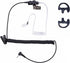 Walkie Talkie Radio Listen Only Earpiece Headset with Clear Acoustic Tube Retaining Clip & Medium earmold(3.5mm pin, 1 pcs)...