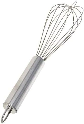 Utoolmart Whisk, 8 Inch Stainless Steel Egg Wire Whisks, Balloon wire whisk for Cooking Baking, Professional Whisking Wisk Kitchen Tool Utensil, W...