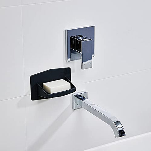 TOOLETRIES The Benjamin Soap Holder - Silicone Toiletry Organizer, Shower & Bathroom Accessory - Features Silicone-Grip Technology, Removable & Re...