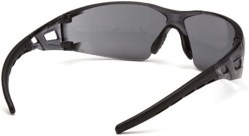 Pyramex Fyxate Safety Glasses, Gray H2MAX Anti-Fog Lens...