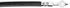 Dynamic Friction Company Rear Lower Brake Line Hose 350-76252 For 2011-2017 Toyota Sienna...