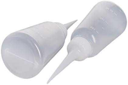 Utoolmart 6pcs Squeeze Bottle 150ml Plastic Glue Oil Bottle Wash Bottles for DIY Label Tattoo...