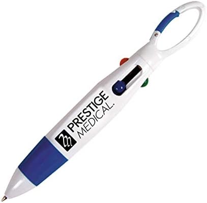 Prestige Medical 4-Color Carabiner Pen (Royal)...
