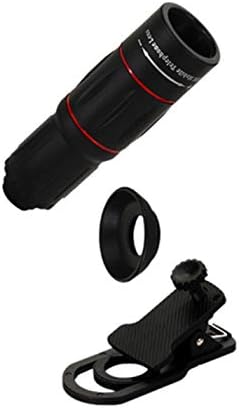 Cell Phone Camera Lens?Universal 18X25 Clip-On Monocular telescope Mobile Zoom lens Fits Most smartphones for BirdWatching, Traveling, Hunting, Fi...