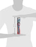 Colgate 360 Total Advanced Floss-Tip Bristle Toothbrush, Black and Blue, Solar Powered, Unisex-Adults...