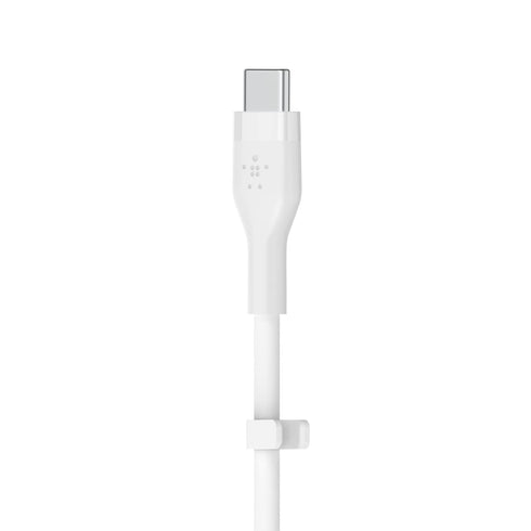 Belkin BoostCharge Flex Silicone USB-C to USB-C Cable (3M/10FT), MFi-Certified Charging Cable for iPhone 15 Series, Samsung Galaxy Series, Google ...