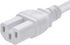 Monoprice Heavy Duty Power Cord - NEMA 5-15P to IEC 60320 C15, 14AWG, 15A/1875W, 125V, SJT, 8ft, White...