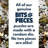 Bits and Pieces - 500 Piece Jigsaw Puzzle for Adults - 18" x 24" - Flowers of Faith - 500 pc Colorful Village Jigsaw by Joseph Holodook...