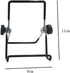 2 Pieces Book Holder Metal Plate Stand Picture Frame Stand Adjustable Easel Stand Foldable Book Display Stand Photo Holder Stand Plate Display Sta...