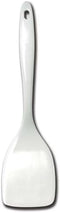 Symak Al-de-chef White Melamine Solid Spatula 11 inches, Silver...