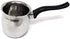 Milk Or Butter Beverage Warmer Pot, Turkish - Arabic Coffee Pot with Black Handle 24 oz - 3/4 Quart...