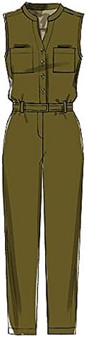 McCall's Patterns M7330 Misses' Button-UP Utility Jumpsuits & Rompers, ZZ (Large-X-Large-XX-Large)...