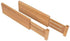 Large Kitchen Drawer Organizer - Expandable Bamboo Drawer Dividers (17" - 21.5") - Adjustable Separators for Kitchen, Clothes, Dresser, Bedroom, B...