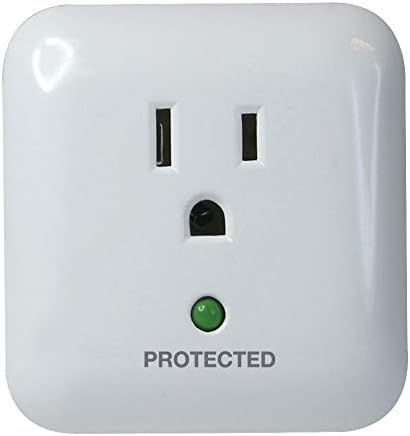 Prime Wire PB802105 1-Outlet Large Appliance Surge Protector with Surge Alarm...