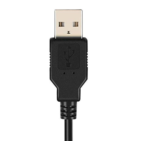 USB 2.0 Flush Mount Cable, Round Single Port USB Male to Female Car AUX Mount Flush Panel Extension Cable for Car Truck Boat Motorcycle Dashboard ...