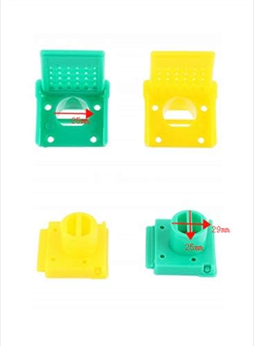 Garosa Beehive Ventilation Opening Window Bee Nest Door Entrance Disc Round Bee Hive Entrance Gate Yellow Beekeeping Tool Equipment for Beekeepers...