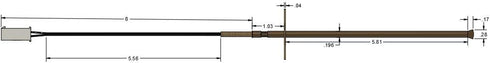 Replacement for Frigidaire 316490001-12 Month Warranty - Oven Temperature Probe...