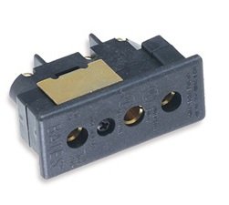 Marinco Power Products 20FR Bates Stage Pin (20A/ 125V) Female Panel Mount...