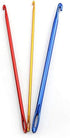 NX Garden Crochet Hook 3PCS Afghan Tunisian Aluminium Crochet Hook Knitting Needle with Eye for Sewing Accessories......