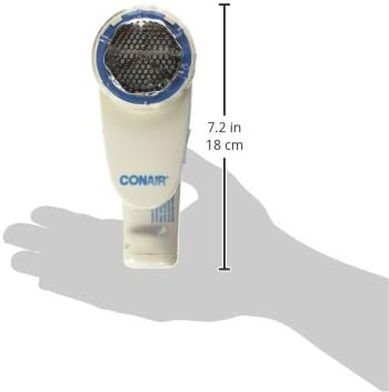 Conair Fabric Shaver and Lint Remover, Battery-Operated Portable Clothes Shaver with 3 Settings, Fuzz Remover for Sweaters, Clothing and Furniture...