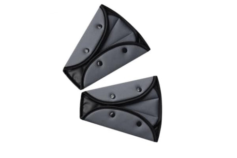 2Pcs Seat Belt Cover Strap Shoulder Pad Seatbelt Positioner Safety Belt Adjuster with Breathable Fabric?Grey+Grey?...
