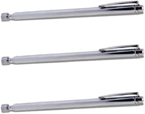 Master Magnetics 07228 Magnetic Pick-Up Tool, Telescoping, Retrieving Magnet, 25" Length, 3 lb Hold (3 Pack)...