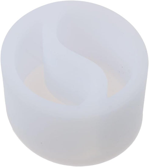 Yin Yang Candle Jar Silicone Mould Gypsum Resin Casting Silicone Mould for Candles and Storage Box DIY Craft Making...