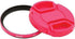 Vivitar 55mm UV Filter and Snap-On Lens Cap - Pink...