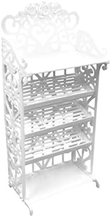 NUOBESTY Doll Shoes Rack Miniature Dollhouse Furniture for Girl Doll Playset Accessories...